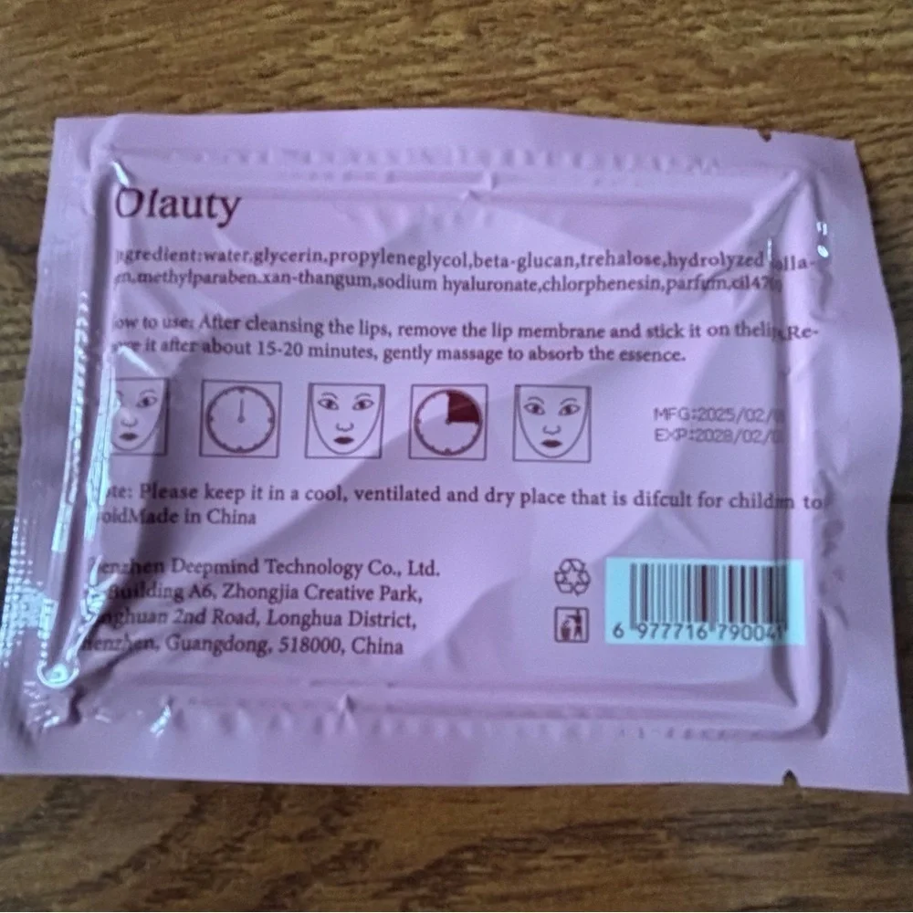 Peach Moisturizing Lip Mask - Pink